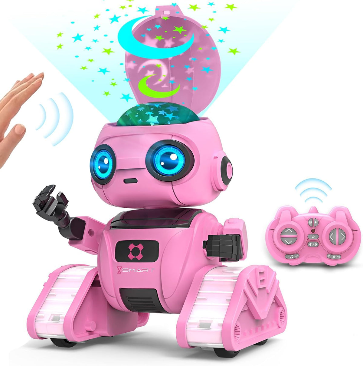 Dzxlin robot included accessories support quick setup and play.