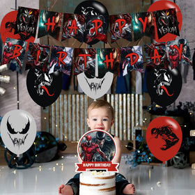 DZZK Venom 2 dessert table decor to tie the set together