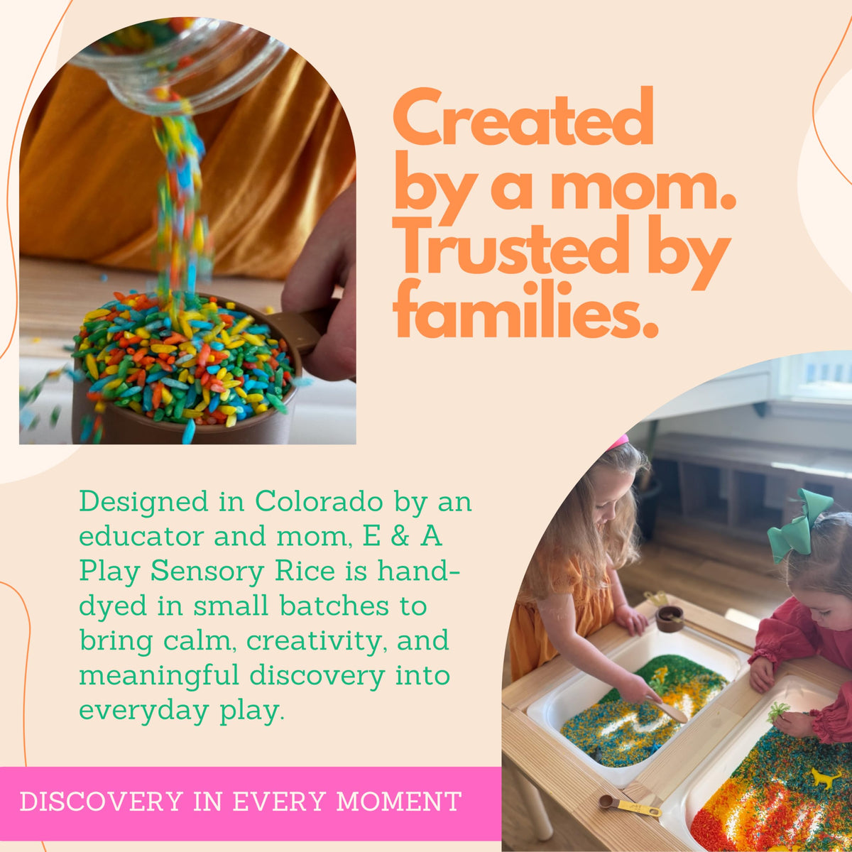 E & A Play made-in-USA mom-founded brand cues for thoughtful play