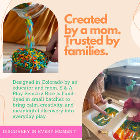 E & A Play made-in-USA mom-founded brand cues for thoughtful play