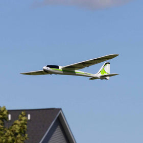 E-flite UMX Conscendo BNF Basic includes a handle for easy carrying.