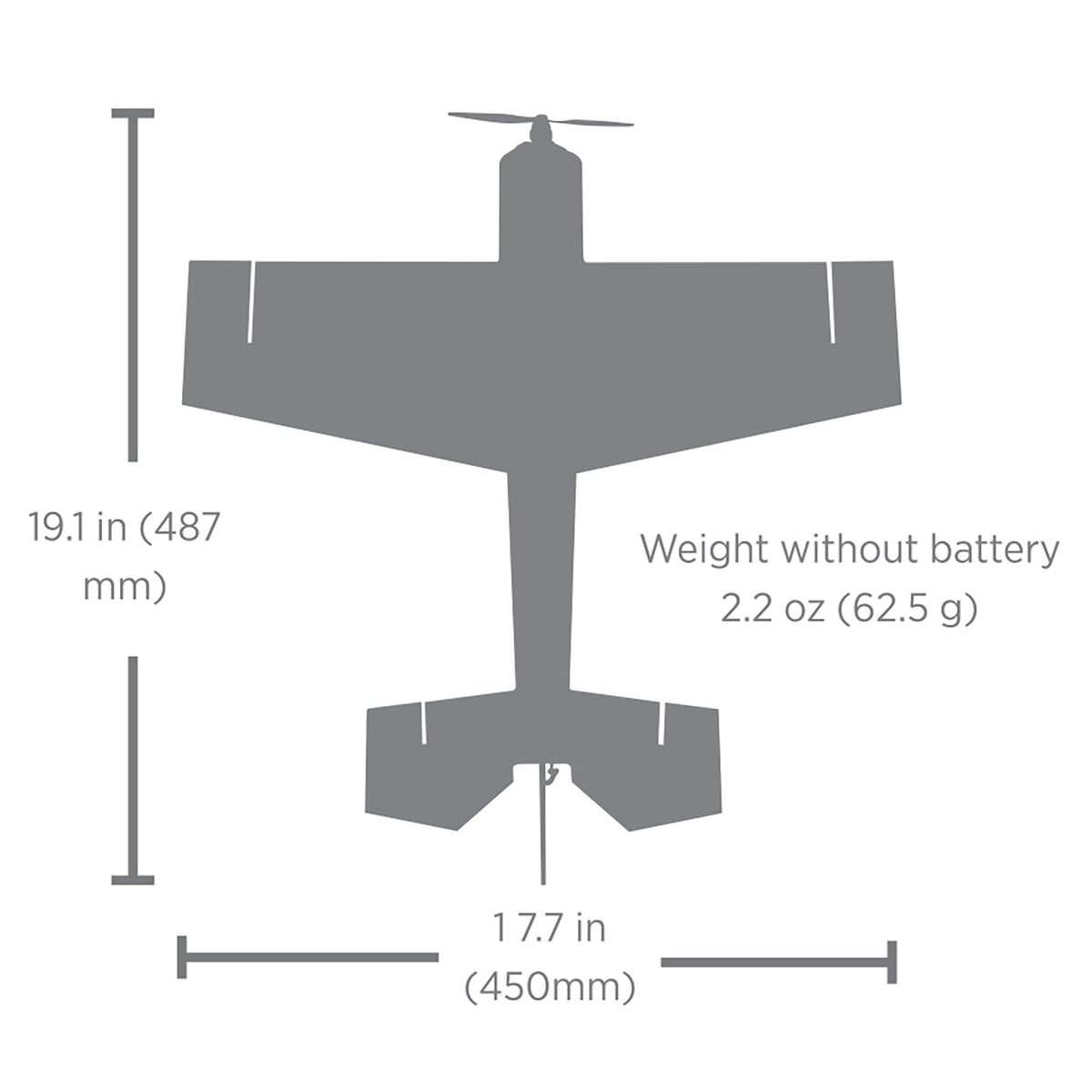 E-flite UMX Eratix 3D FF 450mm compact size for versatile spaces