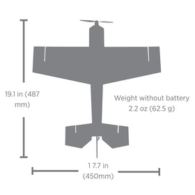 E-flite UMX Eratix 3D FF 450mm compact size for versatile spaces