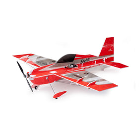 E-flite UMX Eratix 3D FF 450mm front view for indoor micro flights