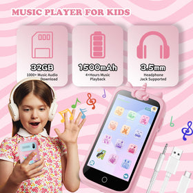E teacher Kids Phone parental control feature keeps kids safe while exploring apps.