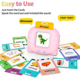 Eaever voice-reading device demonstrates authentic pronunciation for language development.
