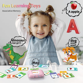 Eaever reader compact design fits tiny hands for on-the-go learning.