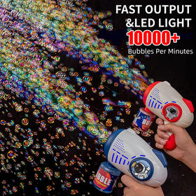 EagleStone bubble maker is simple to assemble and kid-friendly
