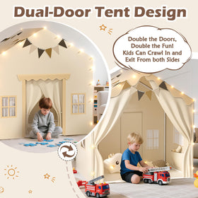 EagleStone 2-in-1 Kids Tent back door for quick entry and exit