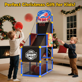 EagleStone includes four balls for immediate play sessions