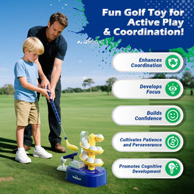 EagleStone Adjustable Golf Club supports growing hands with a customizable swing.