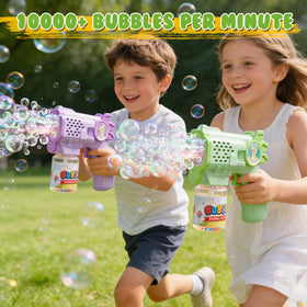 EagleStone Bubble Gun leak-resistant design for mess-free outdoor fun