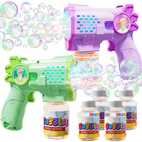 EagleStone Bubble Guns outdoor bubble-storm for backyard family fun