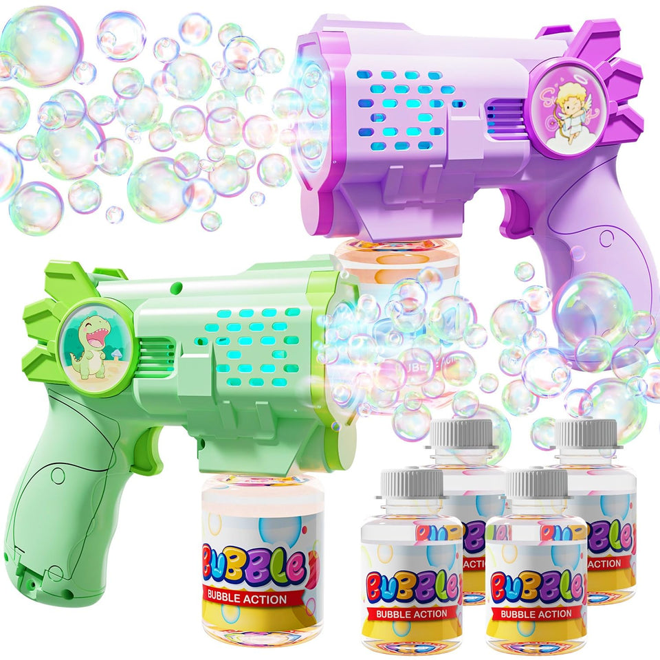 EagleStone Bubble Guns outdoor bubble-storm for backyard family fun