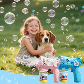 EagleStone outdoor play with quick setup and long-lasting bubbles.