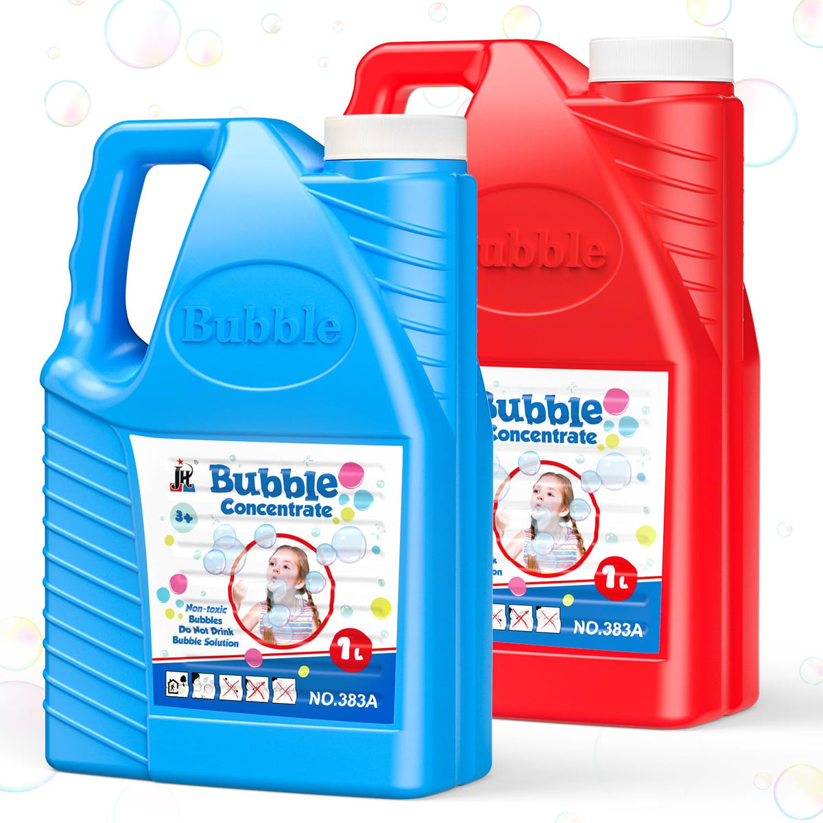 EagleStone bubbles refill bottles in 64 oz for extended play sessions