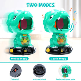 EagleStone dino target LCD score display encourages progress and interaction.