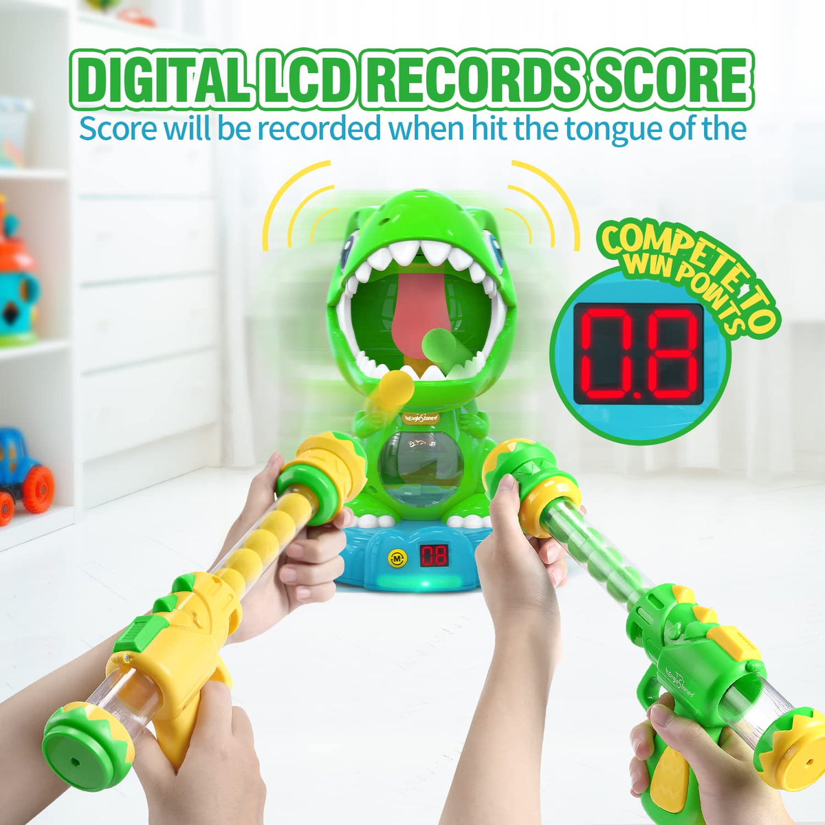 EagleStone mobile mode wheel helps avoid obstacles during play.
