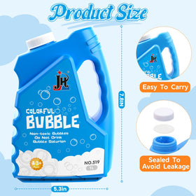 EagleStone easy-mix instructions simplify preparing bubble solution.