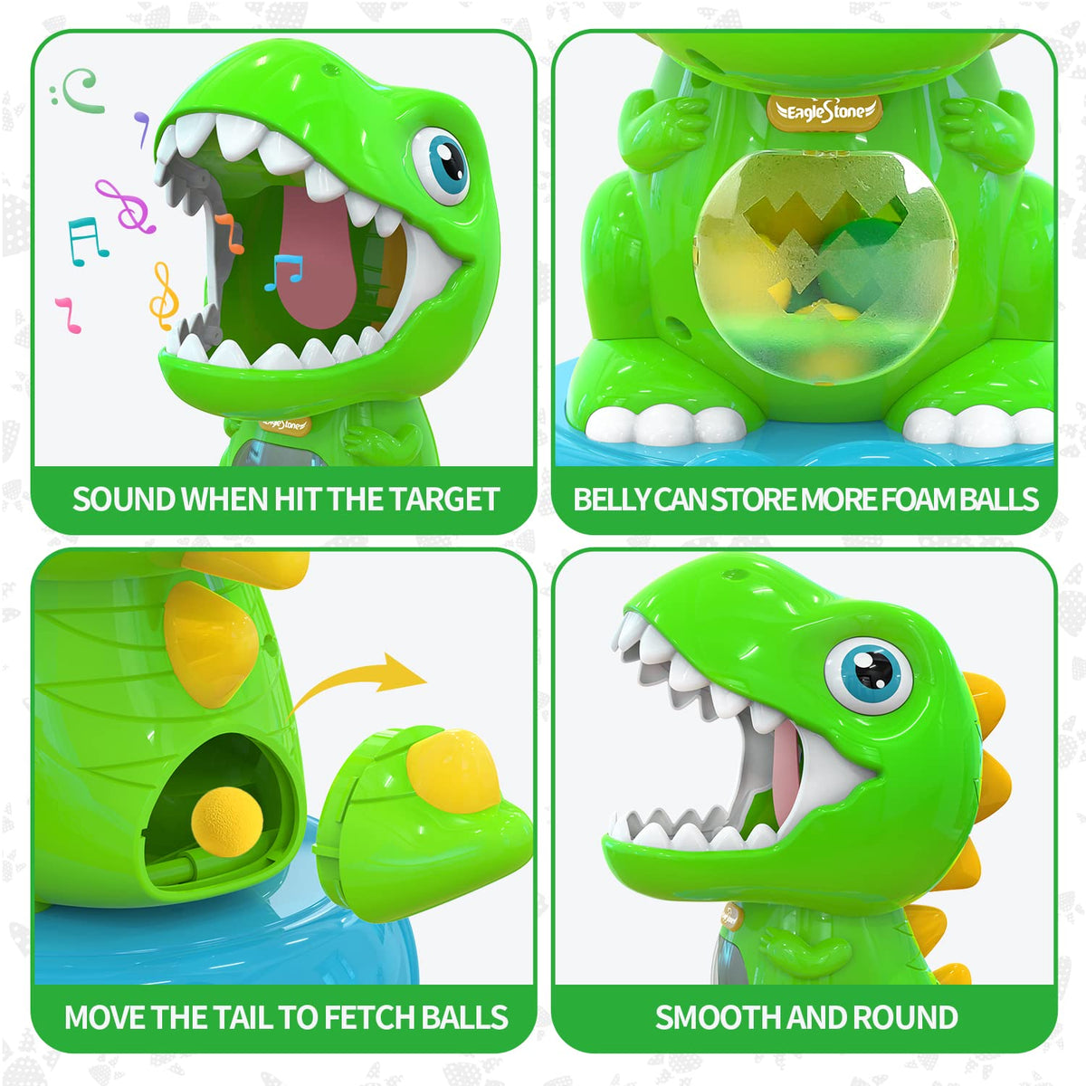 EagleStone eco-friendly materials ensure safe, durable playthings.