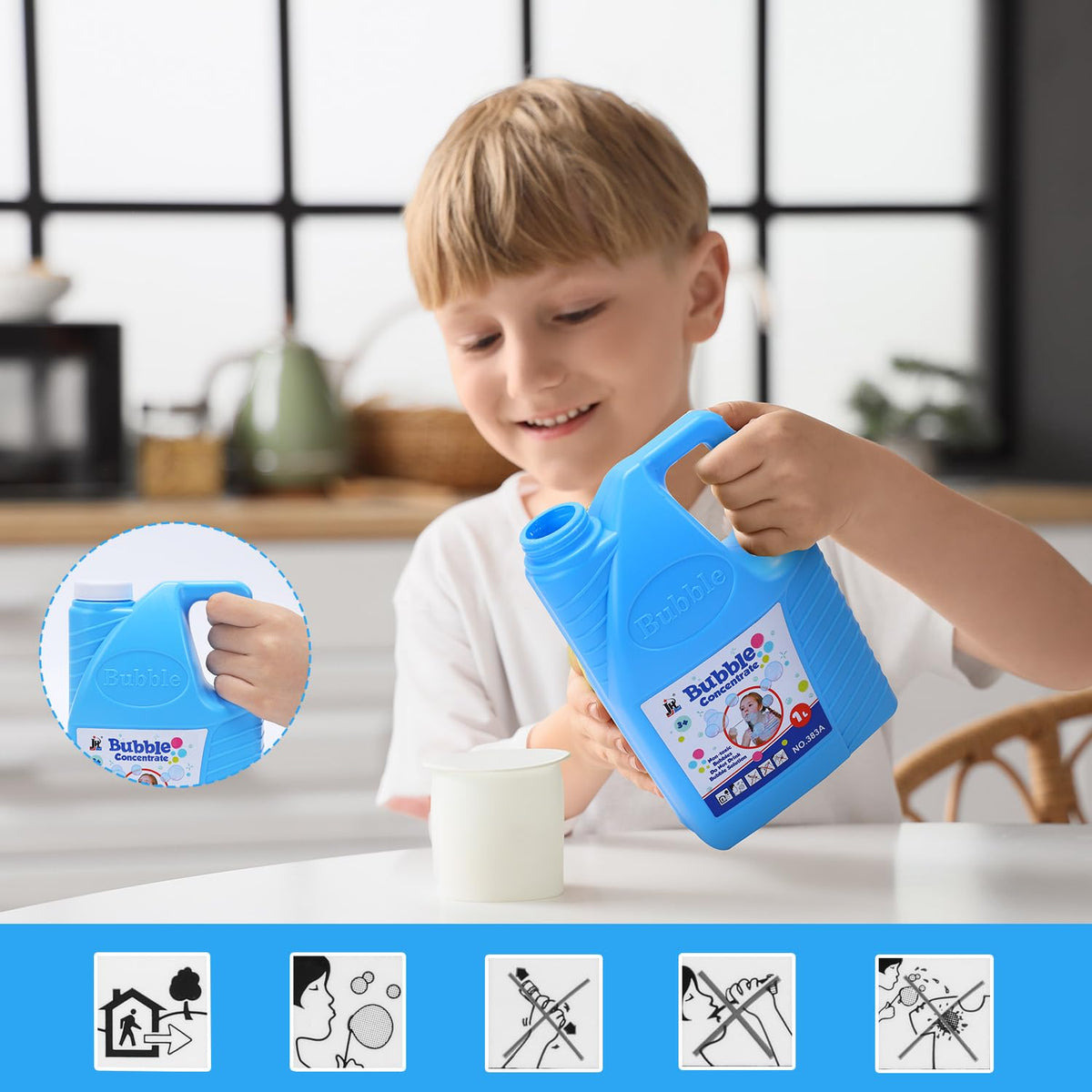 EagleStone giant bubble proportions guide helps tailor bubble sizes