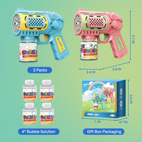 EagleStone leak-proof bubble gun design preventing spills