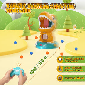 EagleStone multiplayer dino game with balls and air guns for party fun.