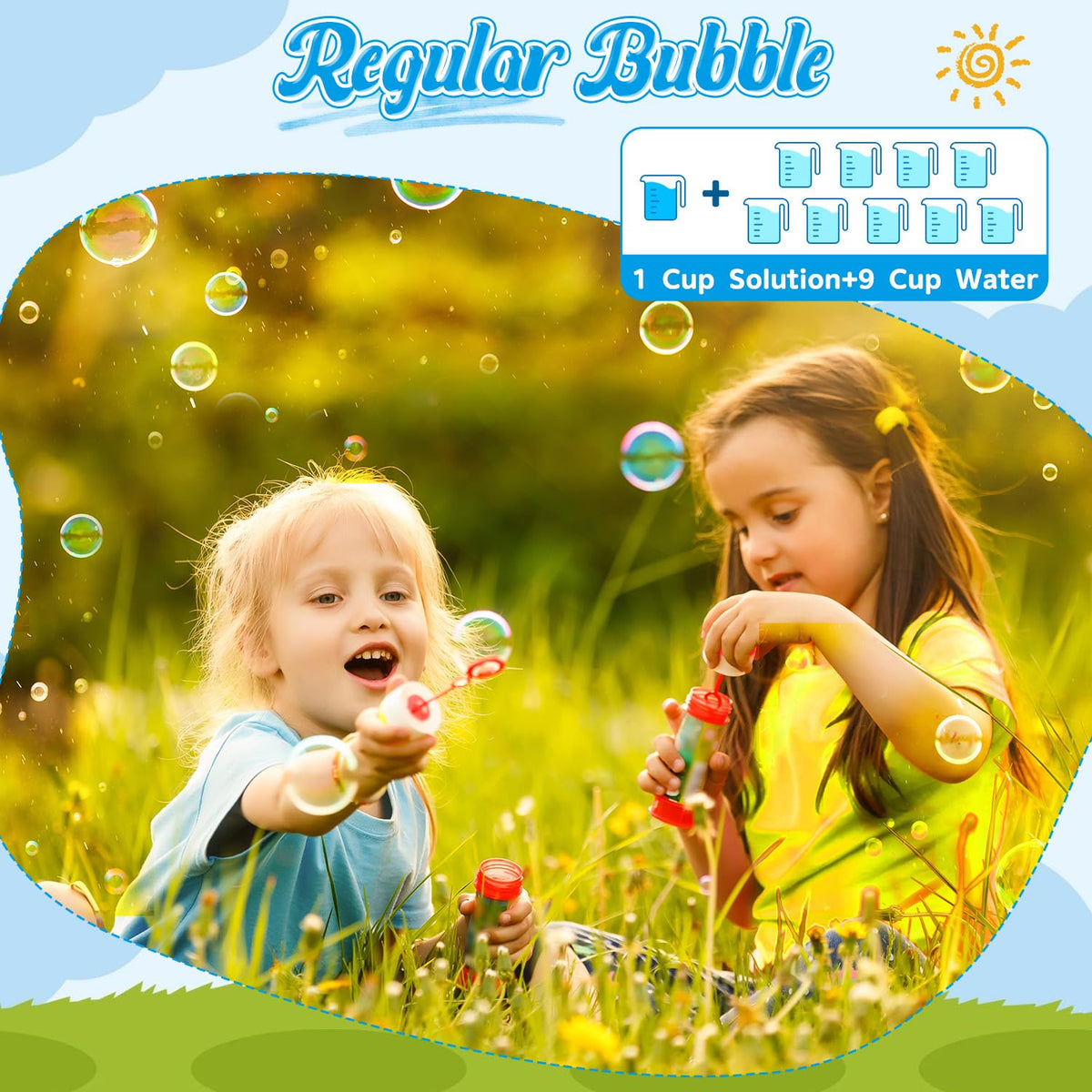 EagleStone bubbles enhancing party and outdoor celebrations.