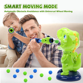 The EagleStone running mode target features an obstacle-dodging wheel.