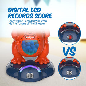 EagleStone digital LCD score display tracks points during play.
