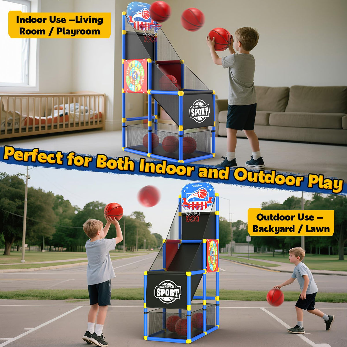 EagleStone tool-free assembly lets kids start playing quickly
