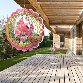 Eandisom Cardinala wind spinner ideal gift for gardens and homes.