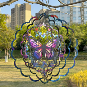 Eandisom wind spinner easy setup for quick outdoor decoration.