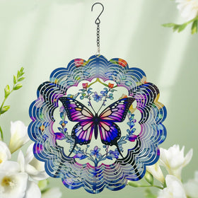 Eandisom wind spinner package includes gloves and hook for easy hanging.