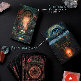 Earth Moon Magick Bali Energy Card: evokes sacred place vibes for reflection.