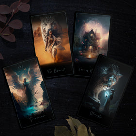 Earth Moon Magick Blue Foil Packaging: premium presentation, gift-ready.