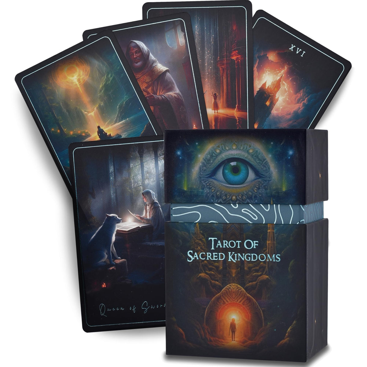 Earth Moon Magick Gift Box: ready-to-share tarot set for gifting enthusiasts.