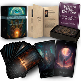 Earth Moon Magick Moon Tarot Deck: immersive daily reflection and spiritual guidance.