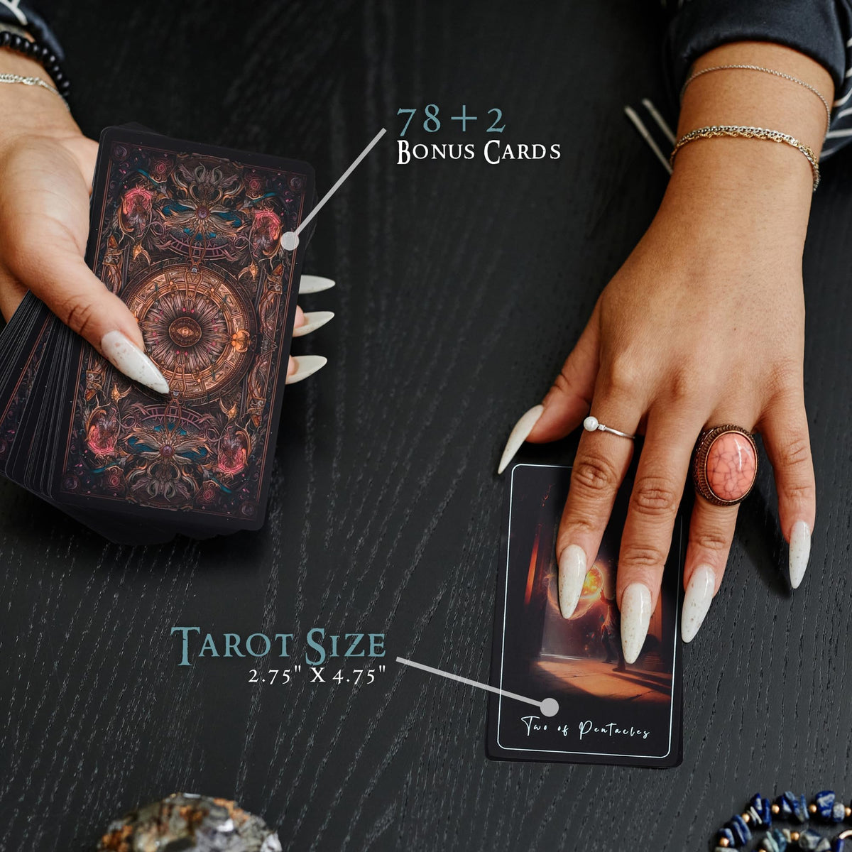 Earth Moon Magick Premium Recycled Paper: durable, eco-friendly stock with tactile feel.