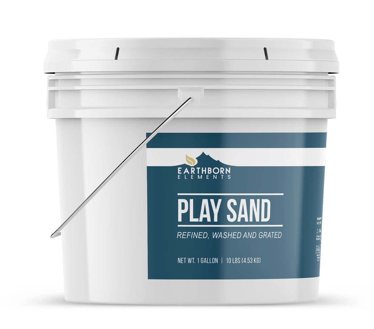 Earthborn Elements Play Sand pour demonstrates smooth flow for precise molding and building projects.
