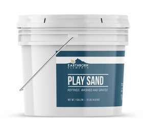 Earthborn Elements Play Sand pour demonstrates smooth flow for precise molding and building projects.