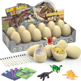 EARTH'SCODE packaging showcases the dinosaur eggs excavation kit for science-loving kids.