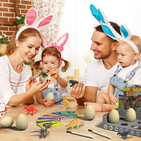 Gift-ready EARTH'SCODE dinosaur eggs kit for curious kids.