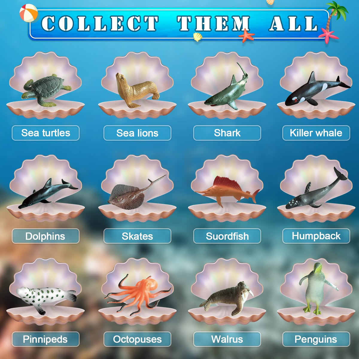 Earth'sCode Seashell Excavation Bricks: engaging sea-themed discovery.