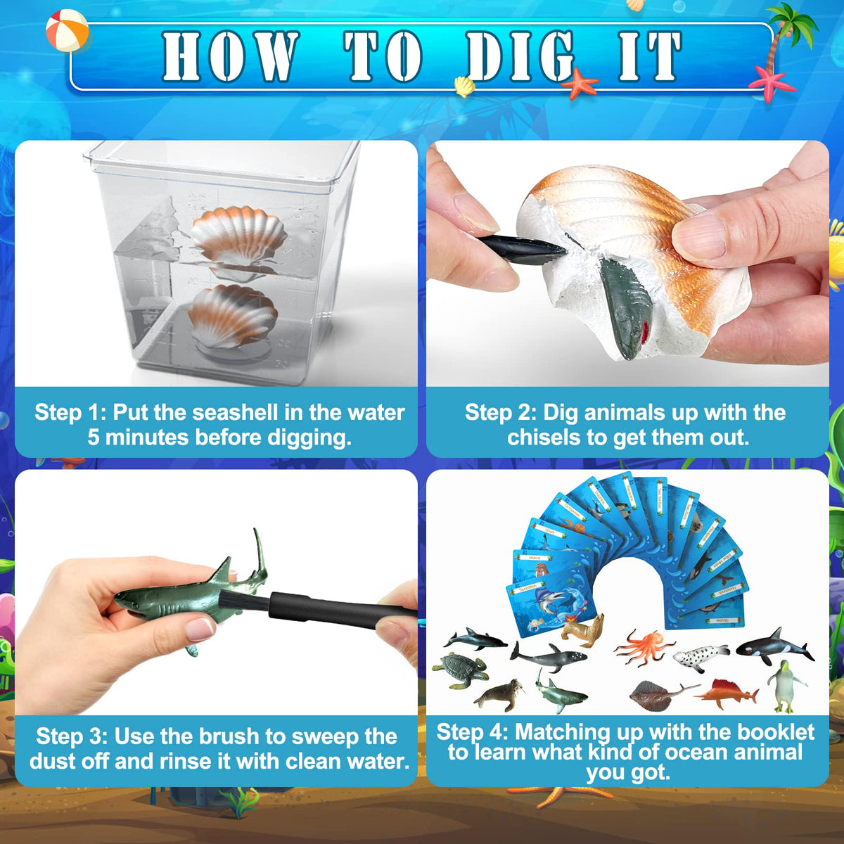 Earth'sCode Twelve Chisels: precise digging tools for budding scientists.