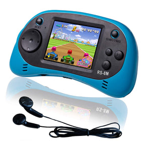Easegmer 16 Bit handheld blue with 2.5-inch HD display for portable play