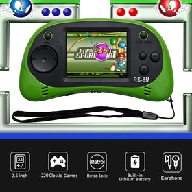 Easegmer built-in 220 games for varied play on the go