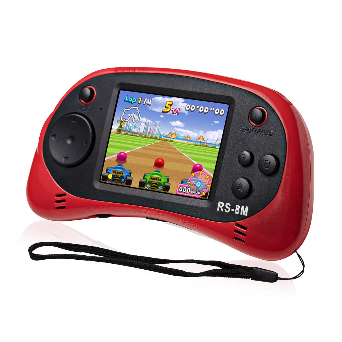 EASEGMER kids handheld console front view for portable gaming on the go