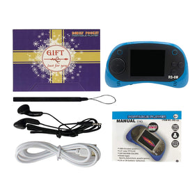 Easegmer kids portable gaming console blue for travel