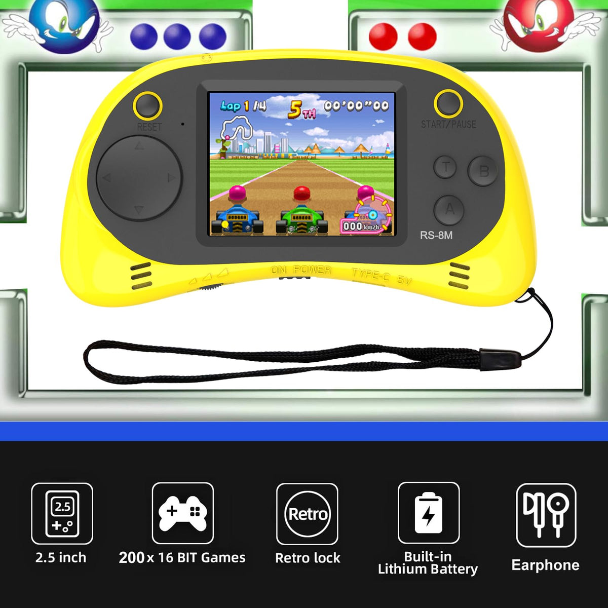 Built-in pre-education games supporting memory and problem solving.